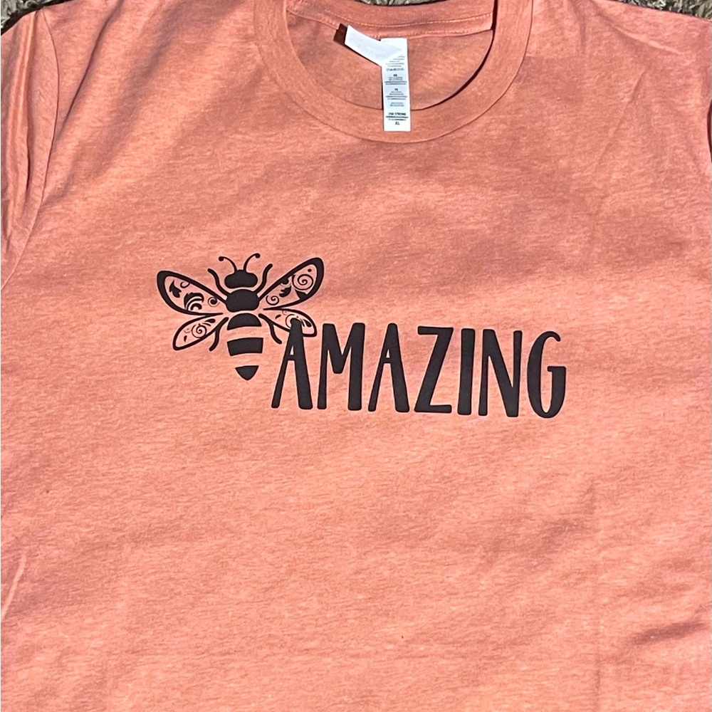 Inspirational Shirt - Be Amazing - Size LG